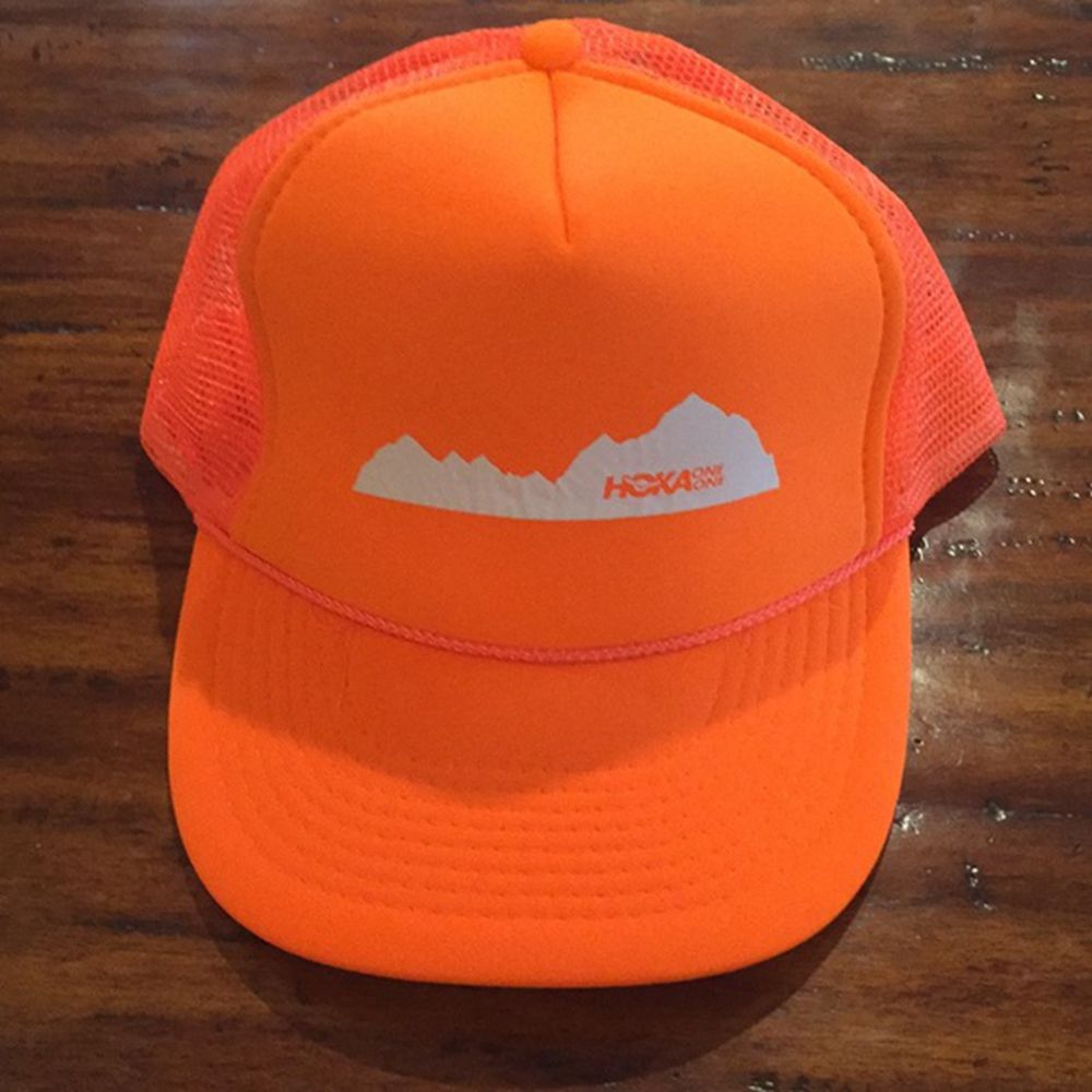 Hoka Trucker Hat NZ - Hoka One One Trucker Orange (PDA340578)